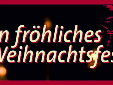 Firma Unser Haus wünscht Frohe Weihnachten