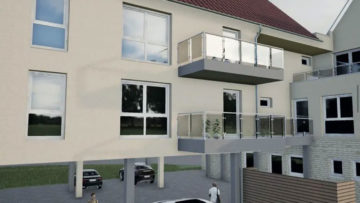 Neubau-Eigentumswohnungen mit Malerarbeiten und Bodenbelägen
